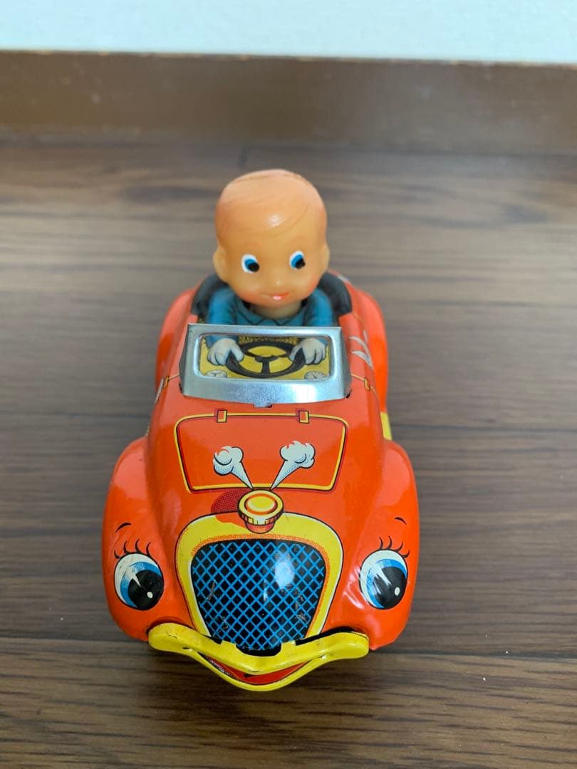 ブリキの自動車(メカニカル・ウォーキング・カー)日本製