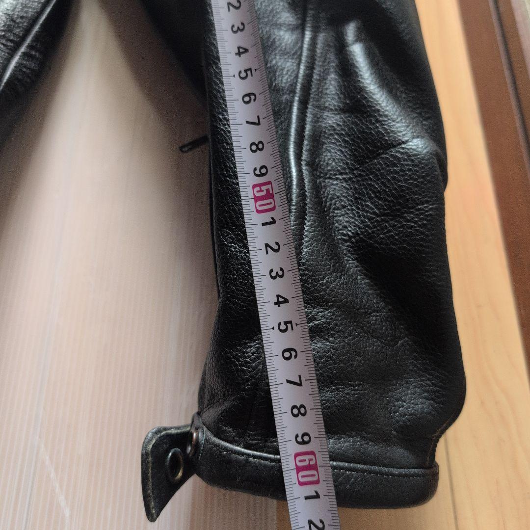 ライダース　レザージャケットXXＬ レザーズボン34インチセット