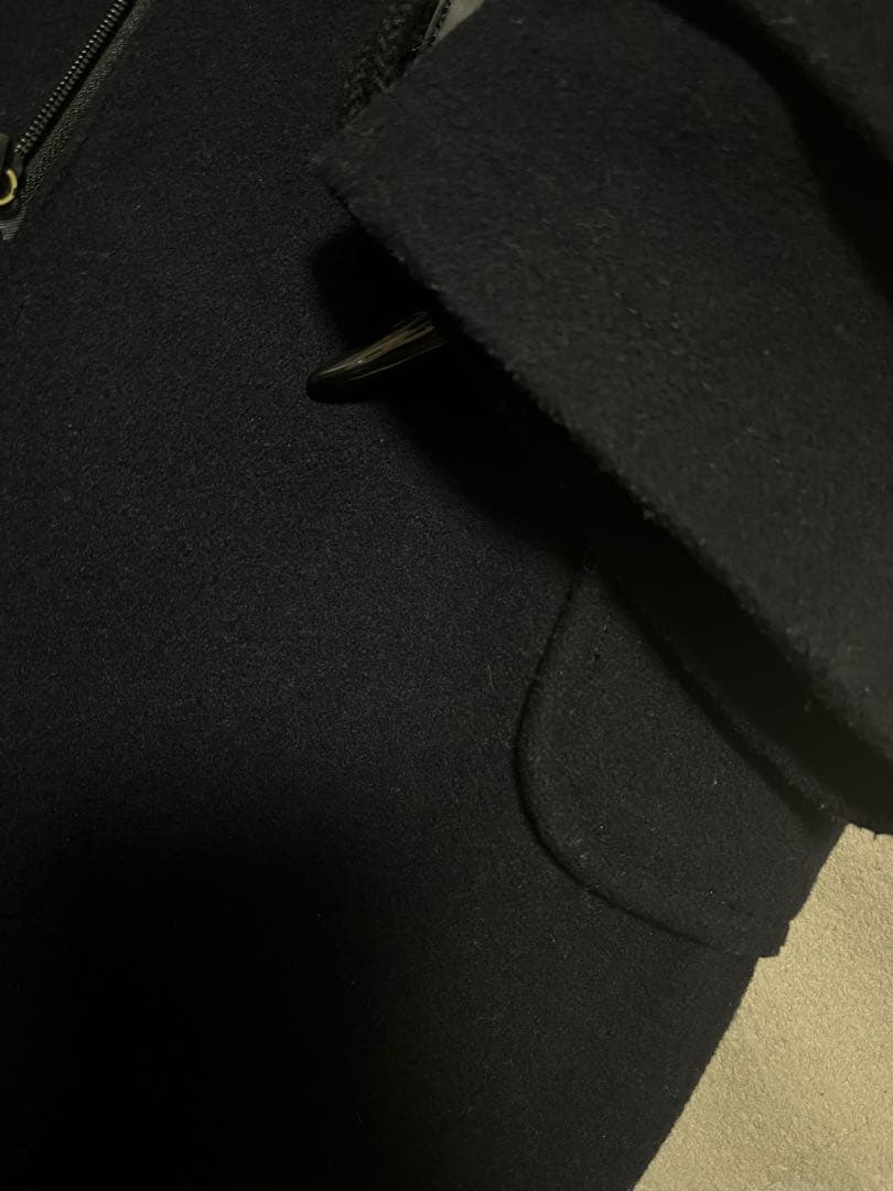 KANKO フード付き ダッフルコート ネイビー Mサイズ