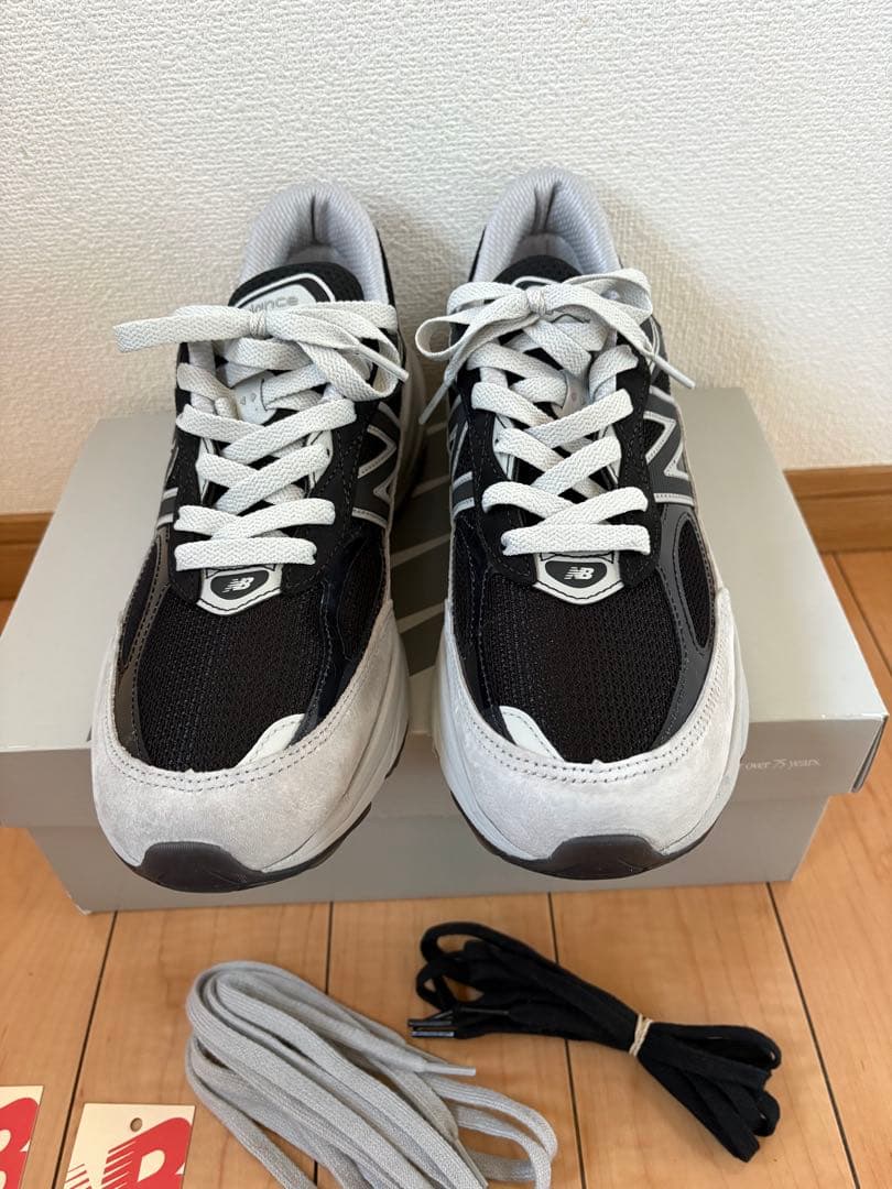 m*7様 ニューバランス　U990JC6 ブラックグレー USA