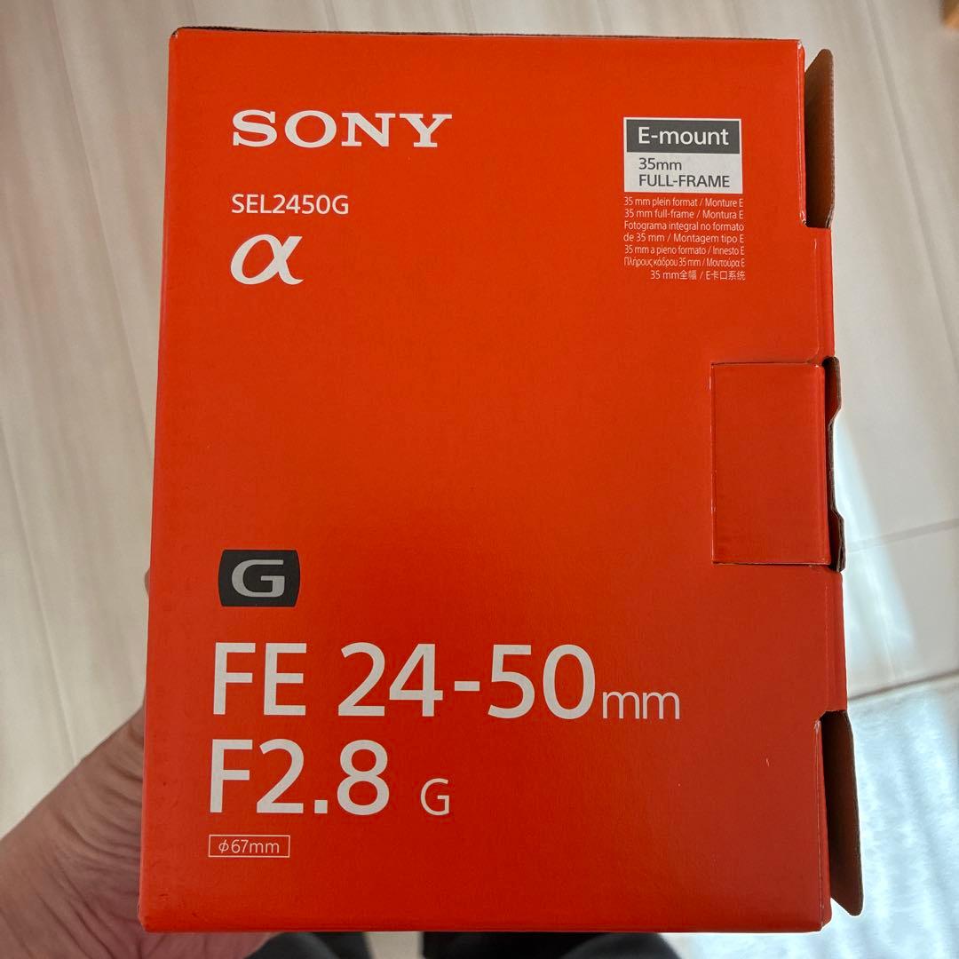 超美品　Sony FE 24-50mm F2.8 G Eマウントレンズ