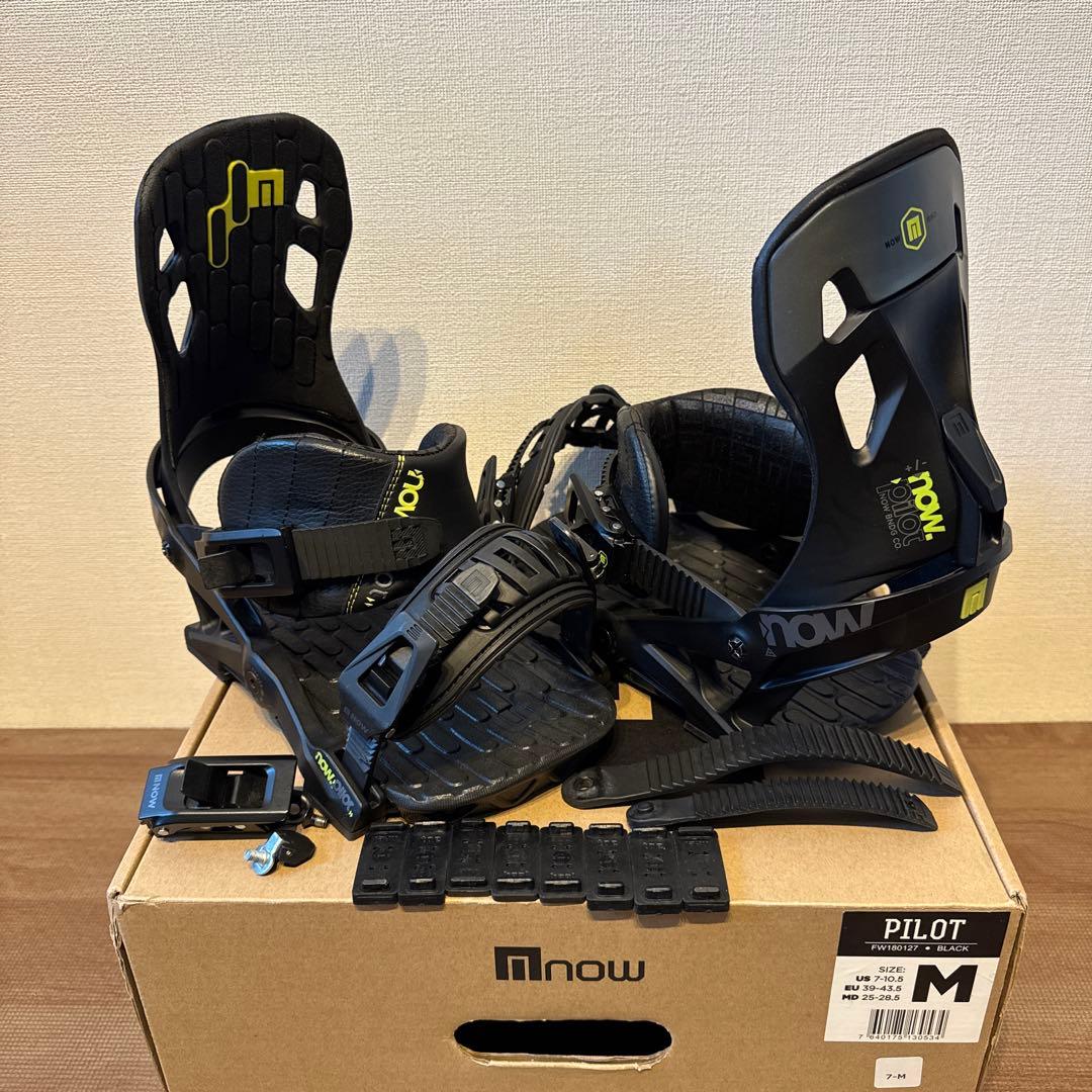 こうきさん専用 now Pilot ビンディング Mサイズ ブラック