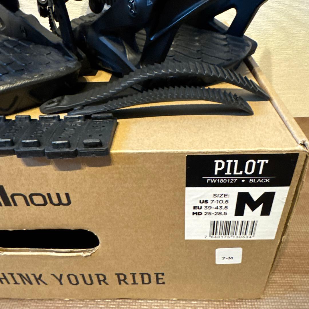 こうきさん専用 now Pilot ビンディング Mサイズ ブラック