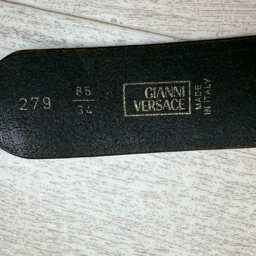 【希少】ヴェルサーチ ベルト メデューサ ベルト85/34