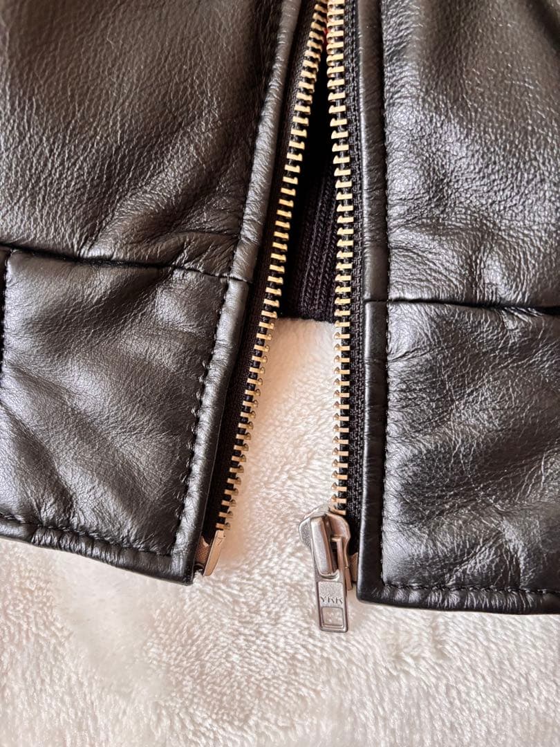 KADOYA カドヤ K’S LEATHER 牛革 レザージャケット ブラック