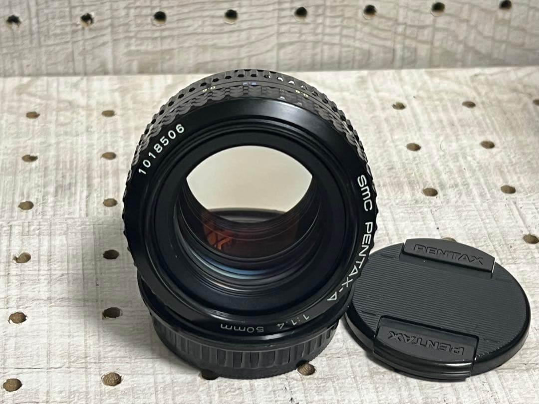 SMC Pentax-A Pentax 50mm F1.4単焦点レンズ