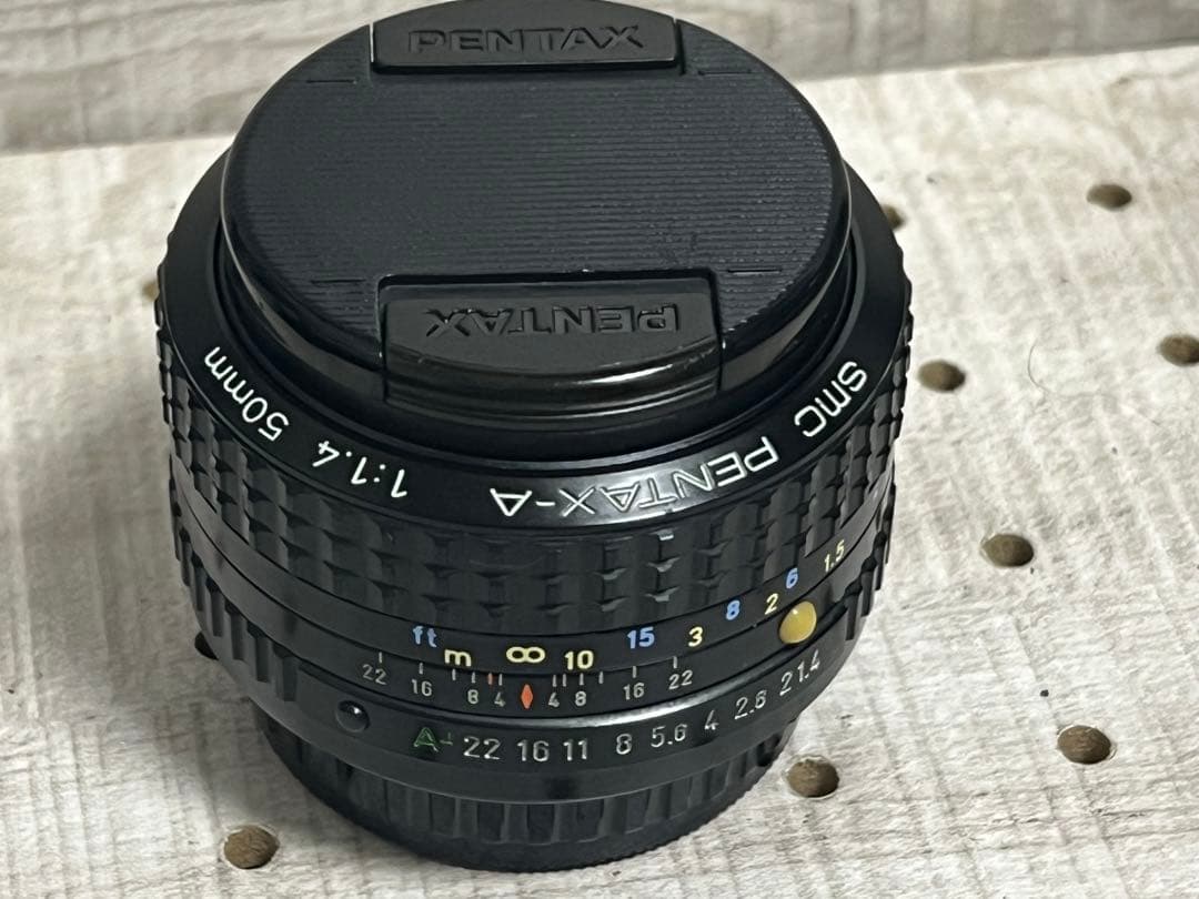 SMC Pentax-A Pentax 50mm F1.4単焦点レンズ