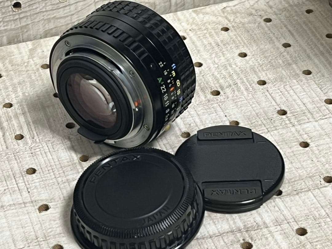 SMC Pentax-A Pentax 50mm F1.4単焦点レンズ