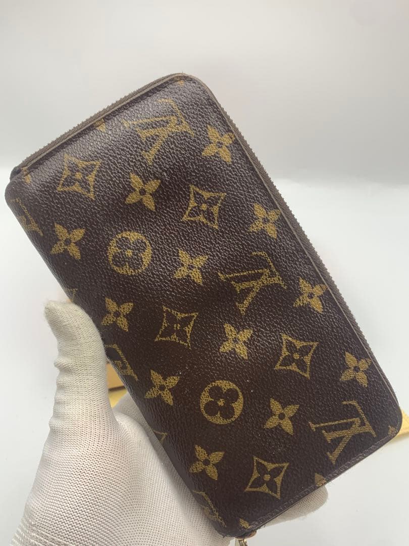 ルイヴィトン モノグラム ジッピーウォレット 長財布 正規品 P55