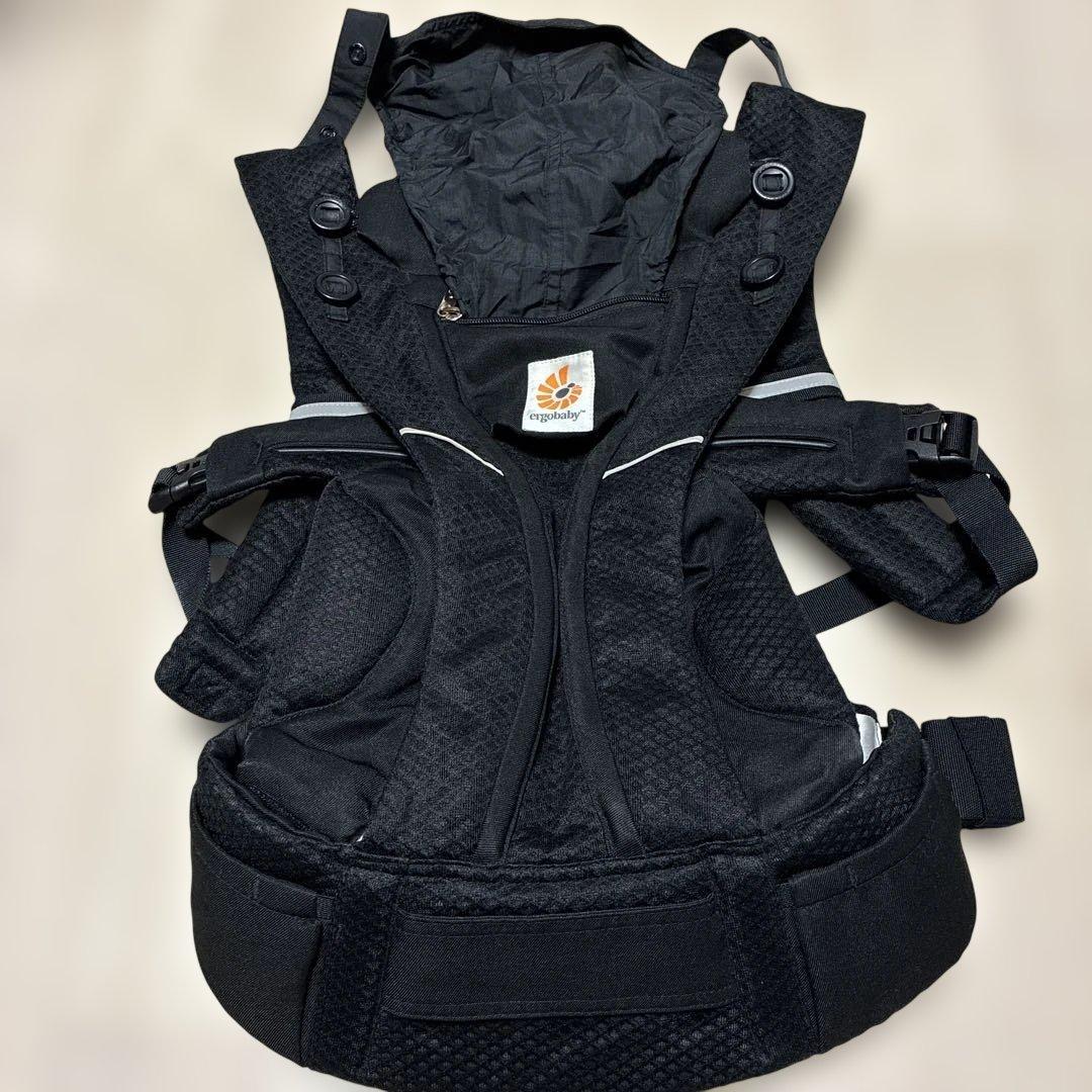 エルゴオムニブリーズ　オニキスブラック 抱っこ紐 説明書付き