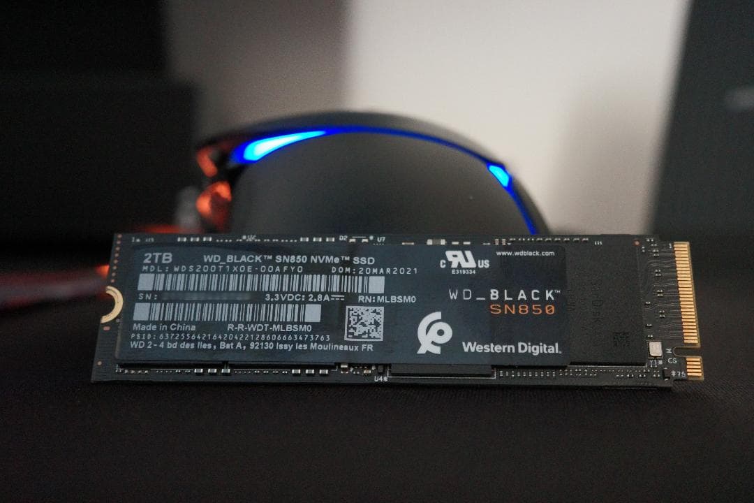 内蔵型SSD WD_BLACK SN850 2TB NVMe SSD