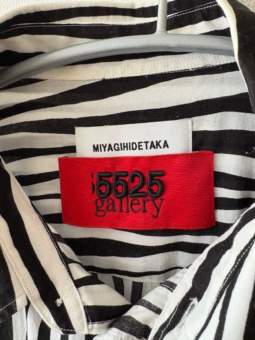 MIYAGIHIDETAKA ゼブラシャツ 5525 gallery