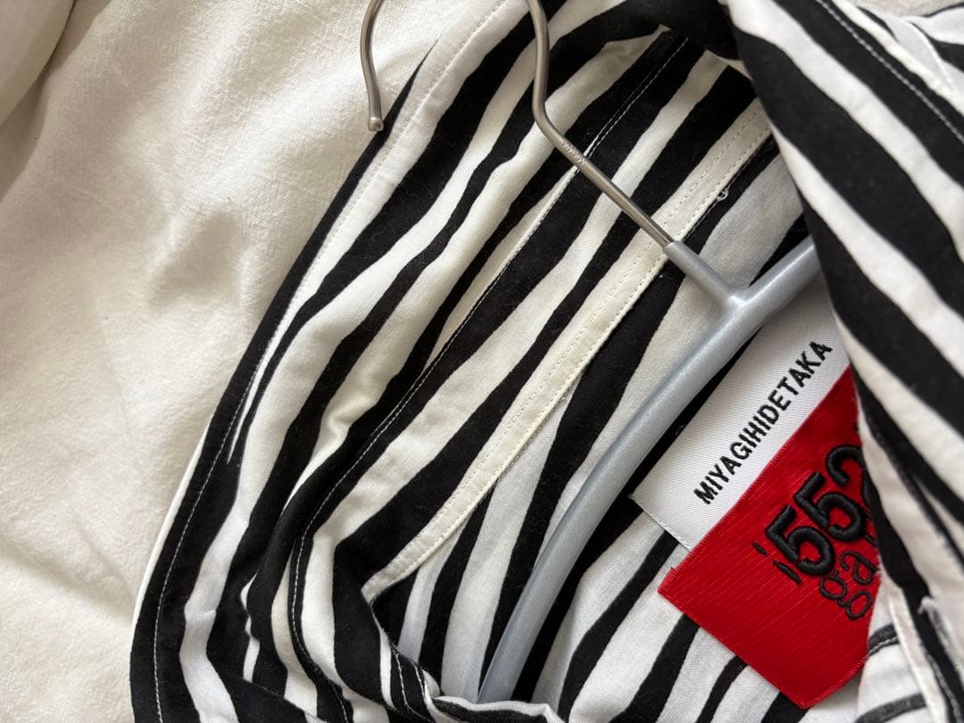 MIYAGIHIDETAKA ゼブラシャツ 5525 gallery