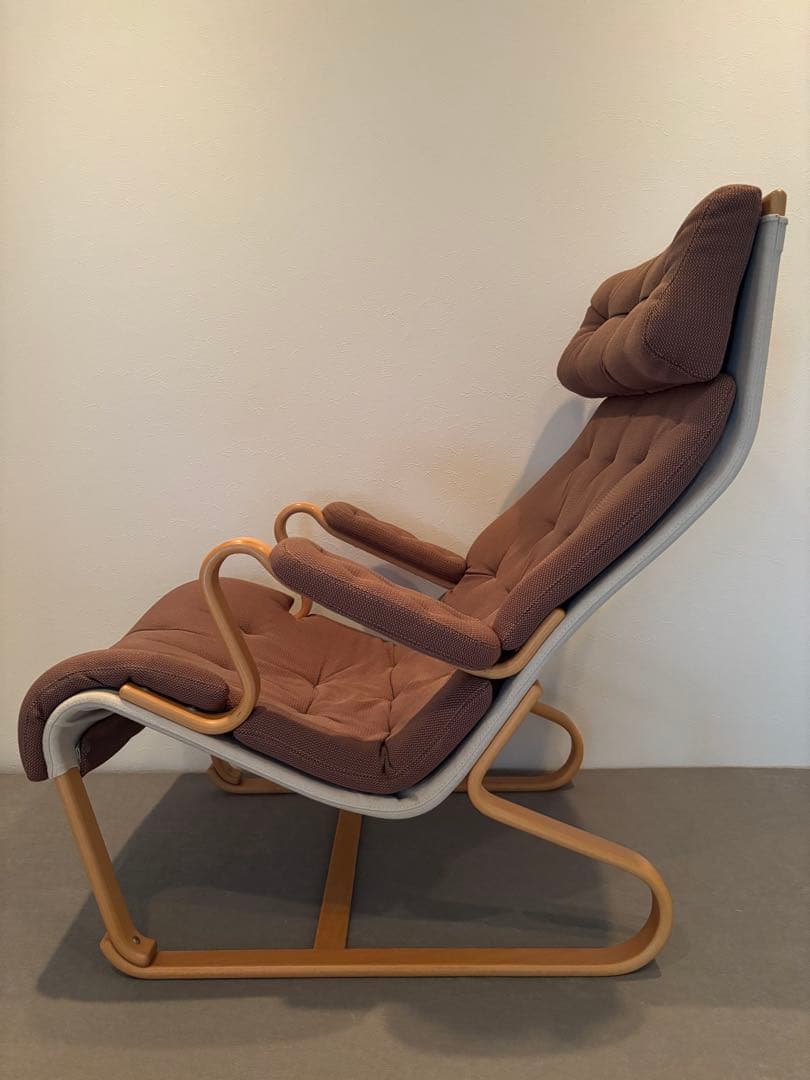 送料込　天童木工　ブルーノマットソン　ハイバックチェア　オットマン　セット　美品