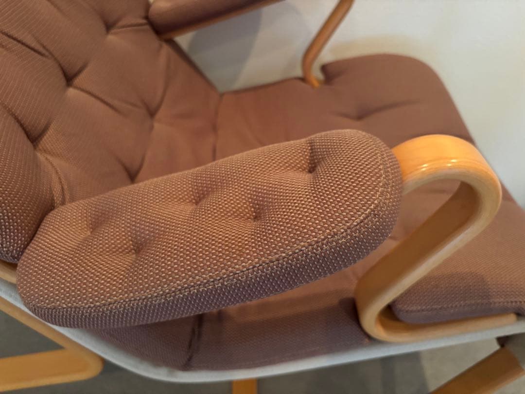 送料込　天童木工　ブルーノマットソン　ハイバックチェア　オットマン　セット　美品