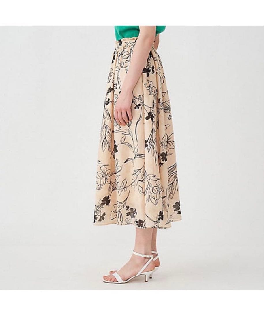 未使用✨BALLSEY ボールジー フラワープリント スカート トゥモローランド