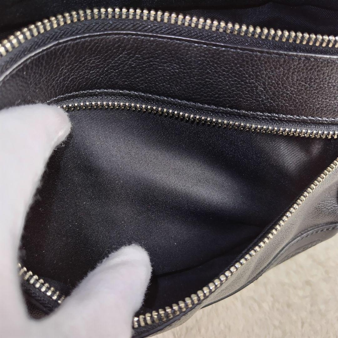 ✨極美品✨COACH ボディバッグ トンプソン シティ レザー ブラック