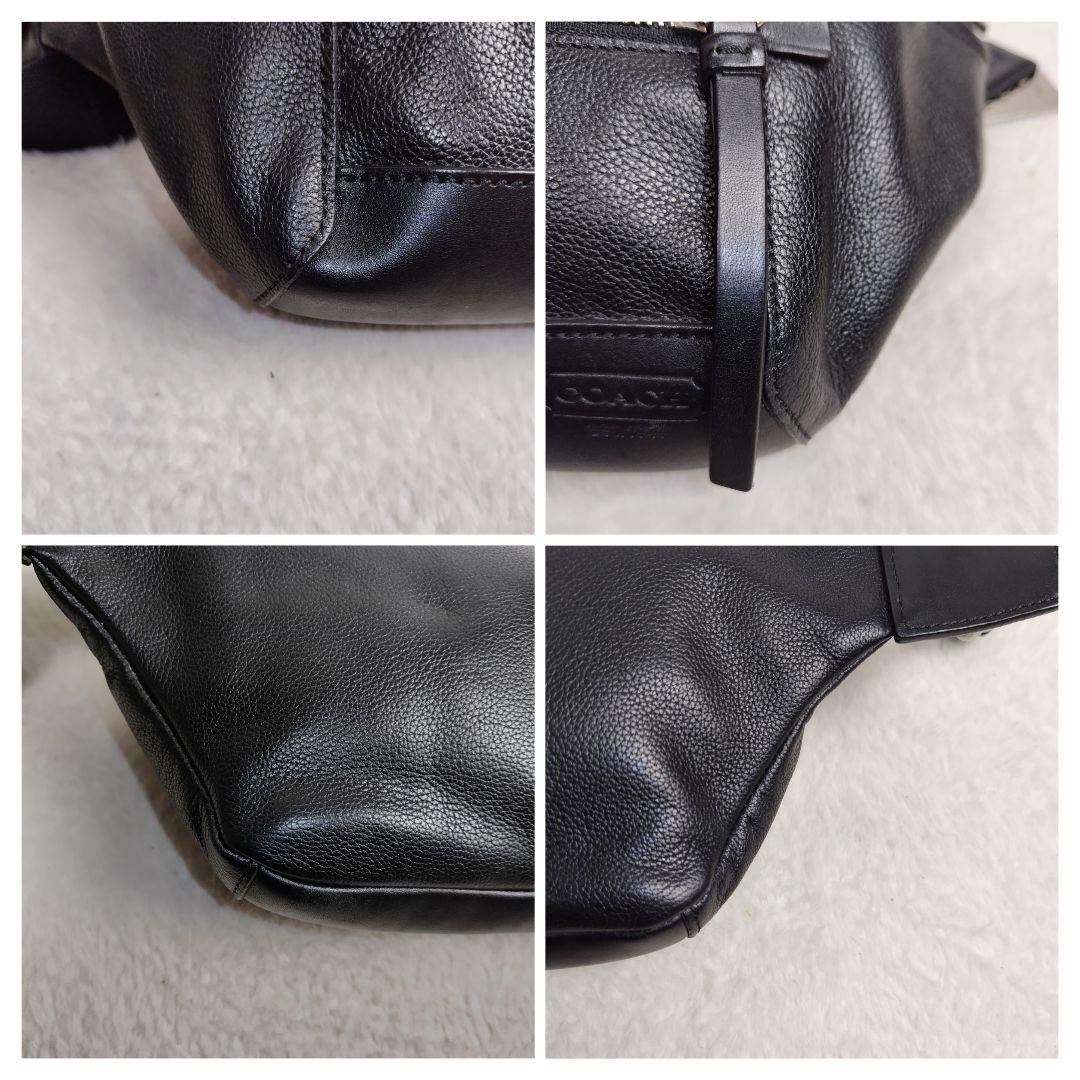 ✨極美品✨COACH ボディバッグ トンプソン シティ レザー ブラック