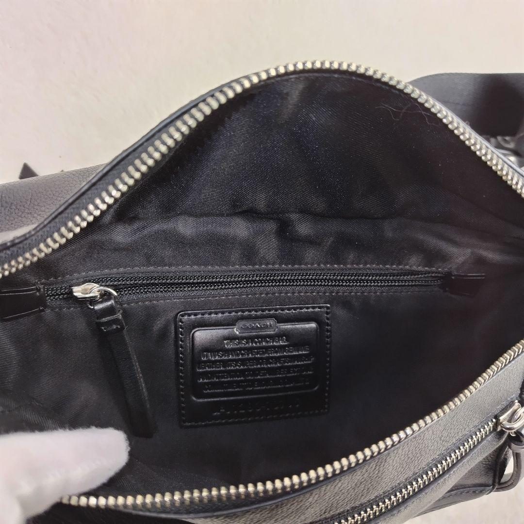 ✨極美品✨COACH ボディバッグ トンプソン シティ レザー ブラック