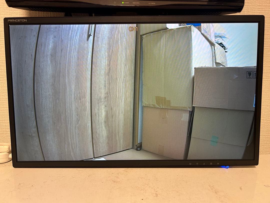 【高画質】防犯カメラ ワンケーブルフルHDカメラ1台＋電源ユニットセット