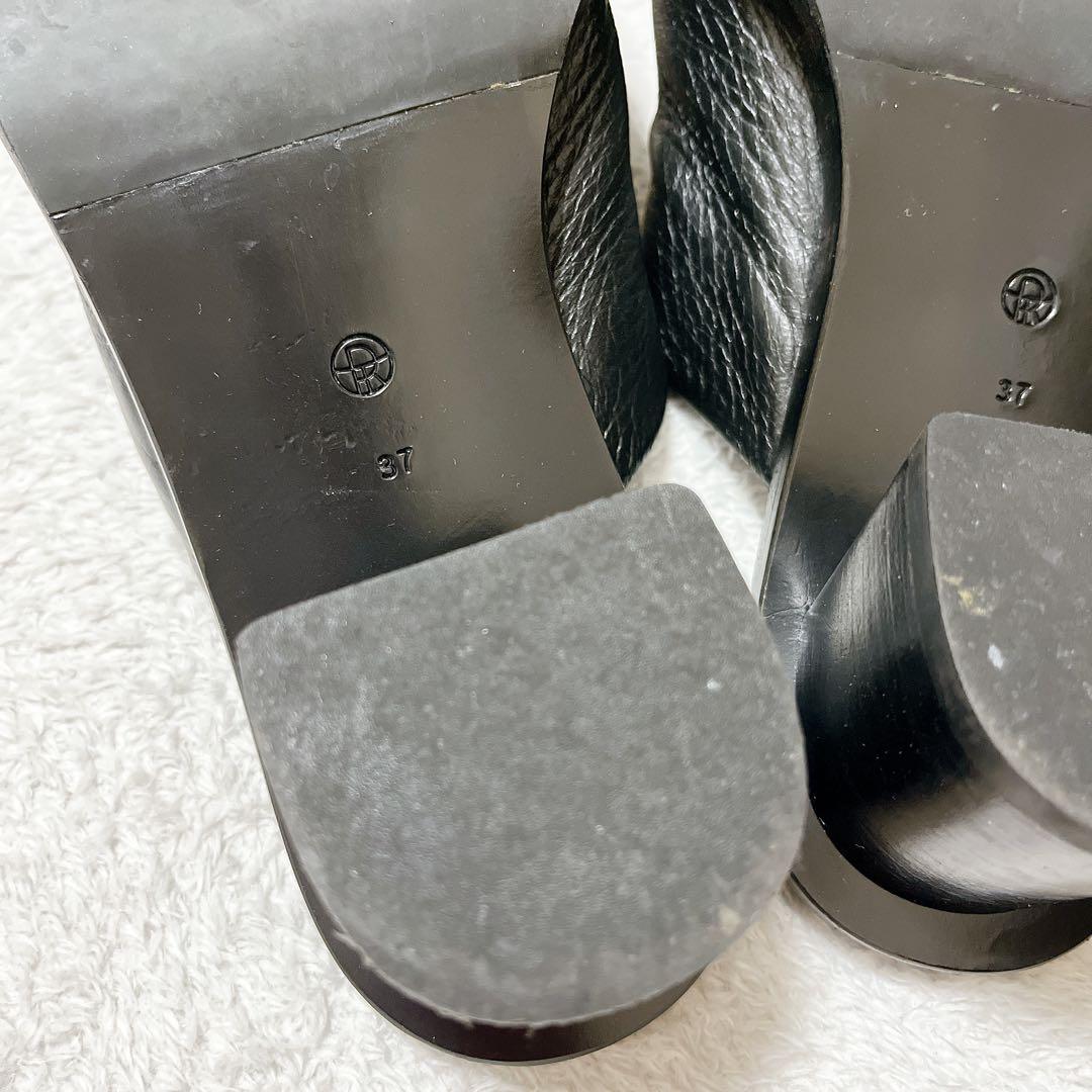 THE ROW ブラック サボ・クロッグサンダル