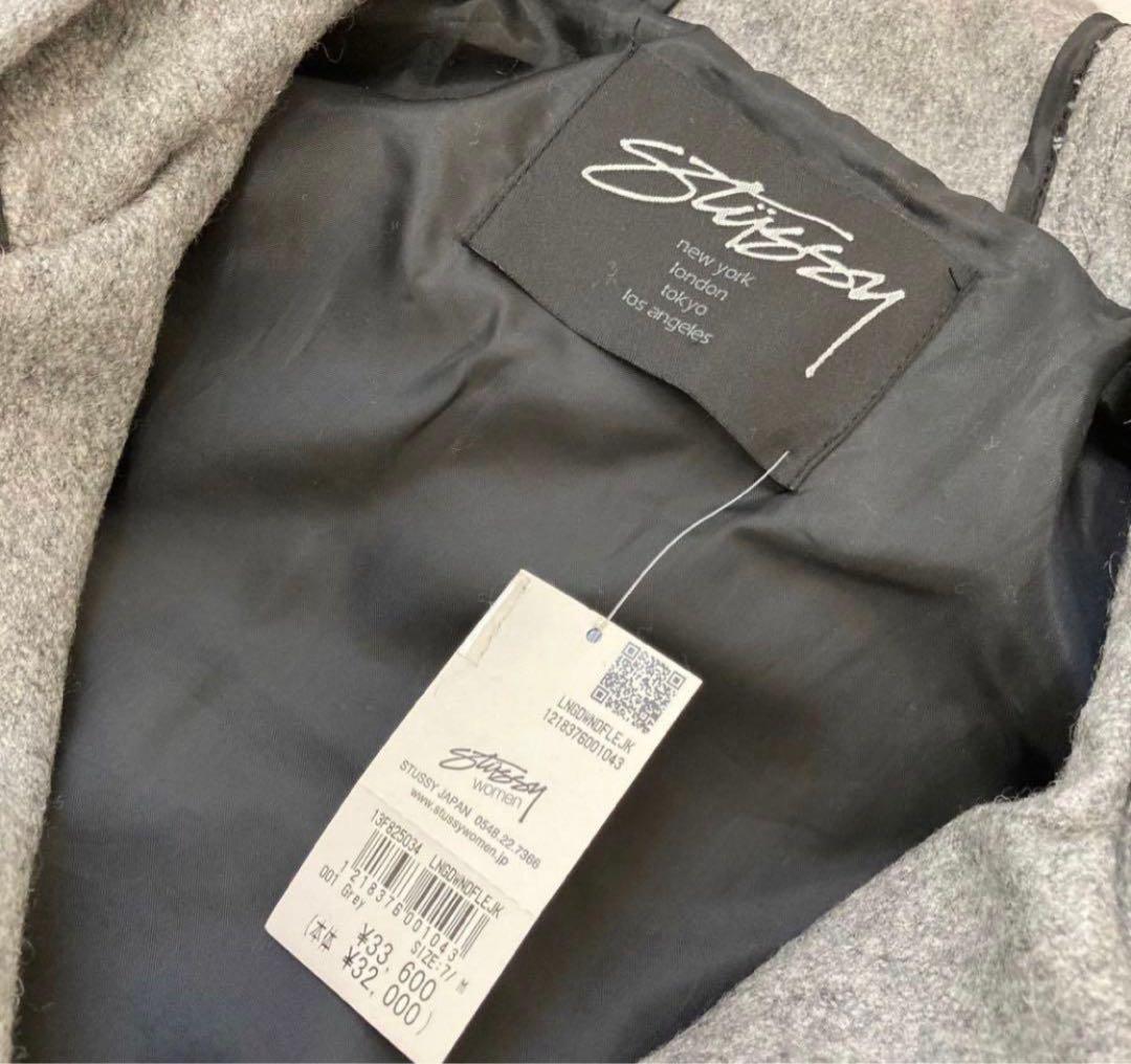 Stussy フード付きコート