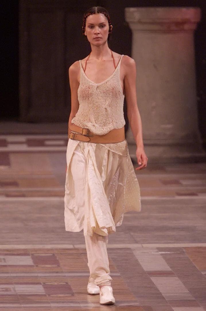 DRIES VAN NOTEN 2002ss 黒　トップス