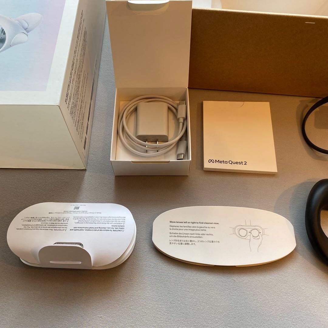  Quest 2 VRヘッドセット 128GB 箱付き