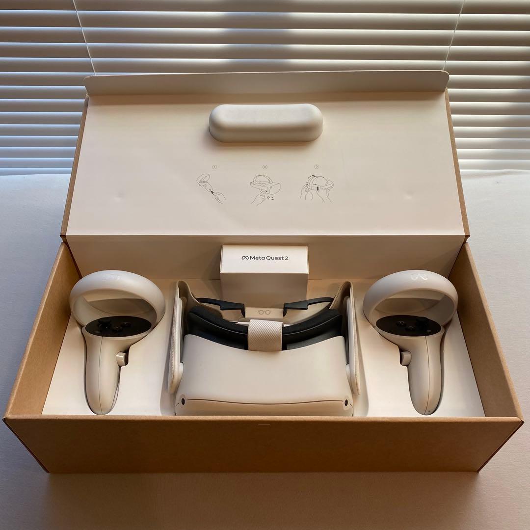  Quest 2 VRヘッドセット 128GB 箱付き