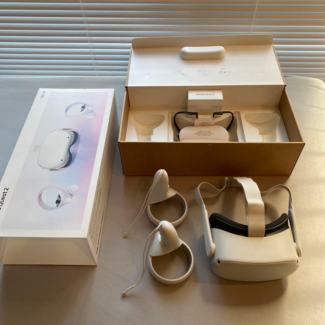  Quest 2 VRヘッドセット 128GB 箱付き