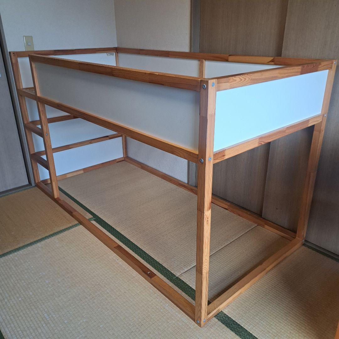 イケア IKEA KURA リバーシブル ベッド ロフト 中古 引取り限定