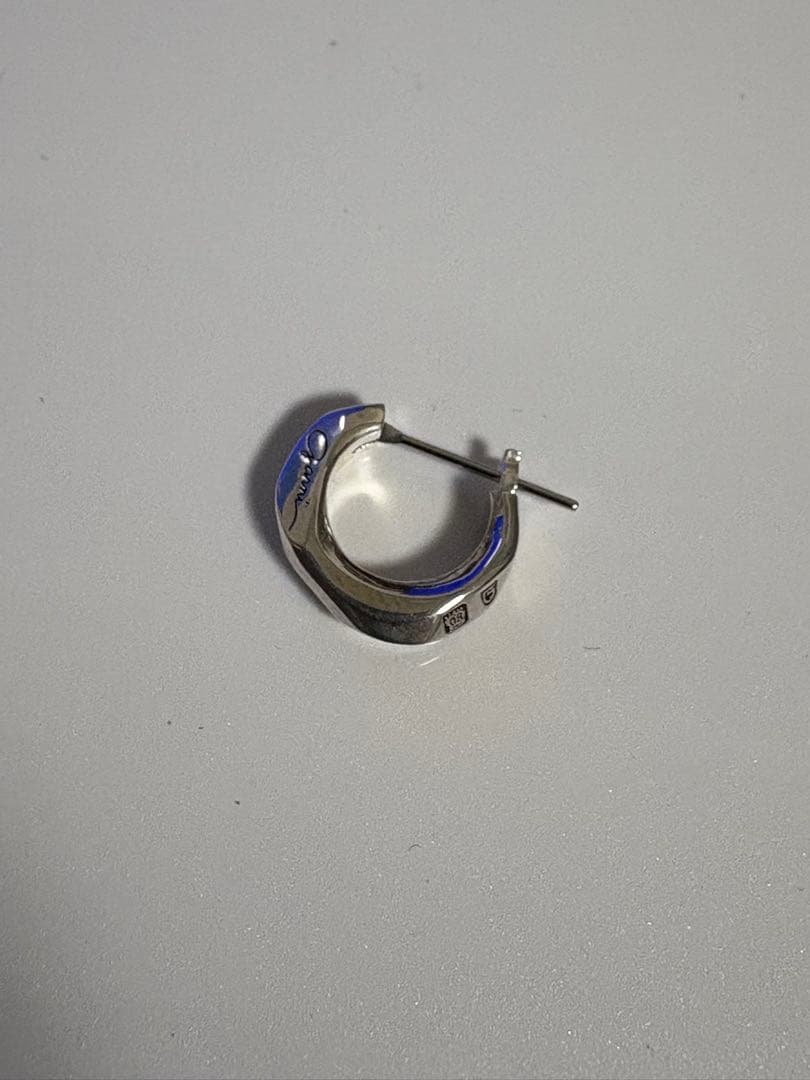 GARNI シルバー フープピアス　アクセサリーケース付き