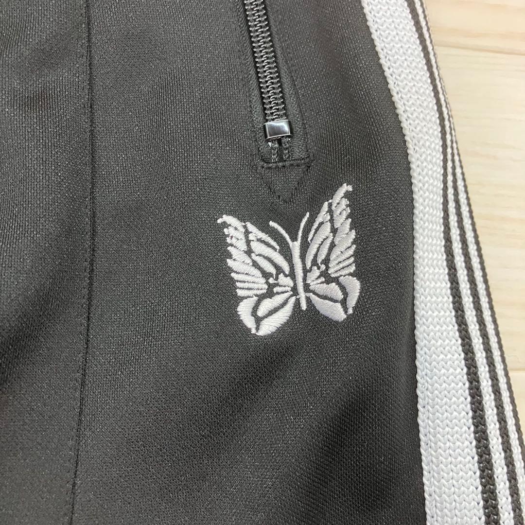 Needles ニードルス ナロートラックパンツ ジャージ ボトム 黒 Ｓ