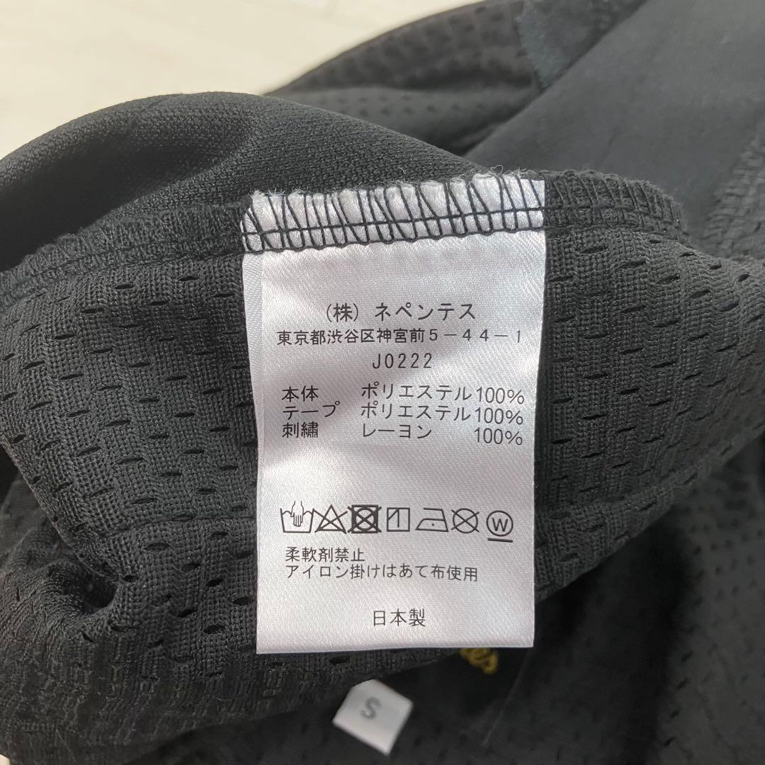 Needles ニードルス ナロートラックパンツ ジャージ ボトム 黒 Ｓ