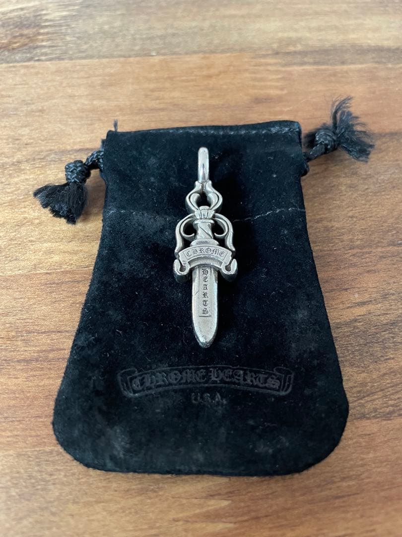 CHROME HEARTS クロムハーツ ダブルダガー ペンダントトップ