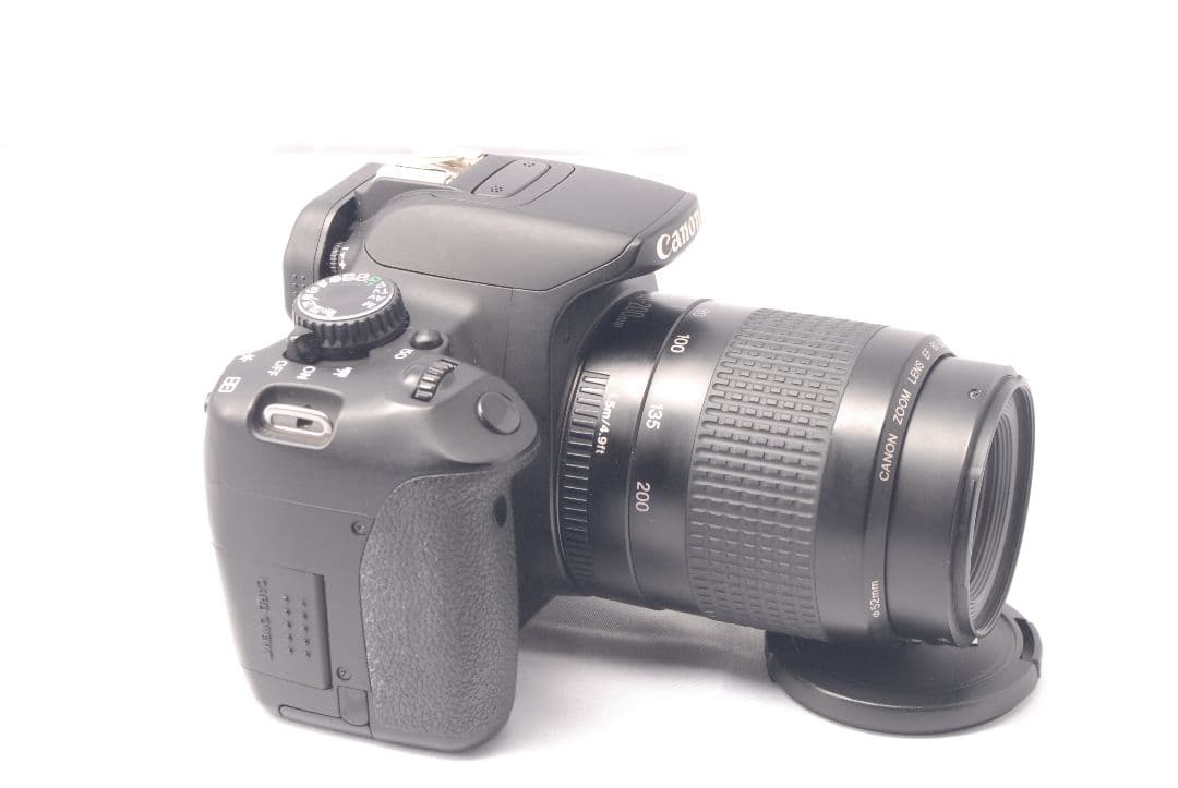 Canon EOS Kiss X6i ★一眼レフカメラ☆望遠レンズ付Wレンズ ★