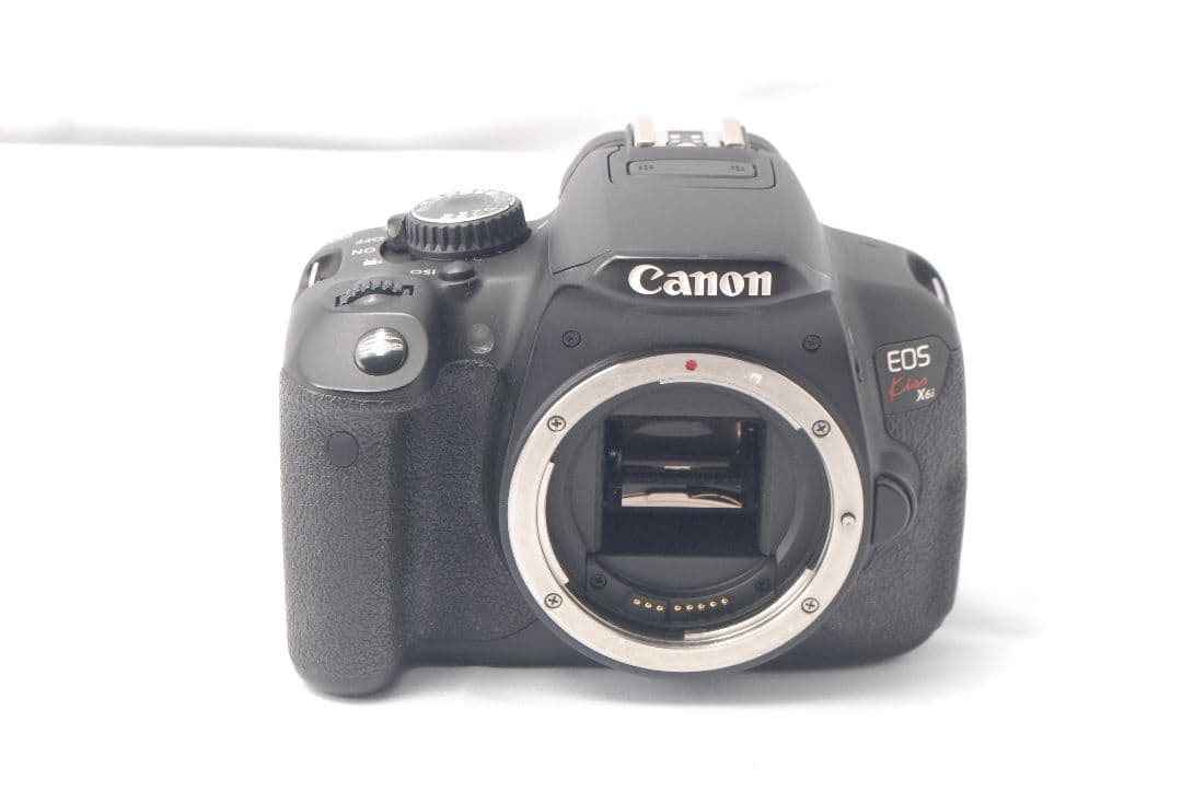 Canon EOS Kiss X6i ★一眼レフカメラ☆望遠レンズ付Wレンズ ★