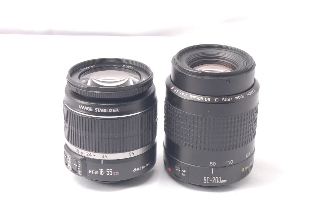 Canon EOS Kiss X6i ★一眼レフカメラ☆望遠レンズ付Wレンズ ★