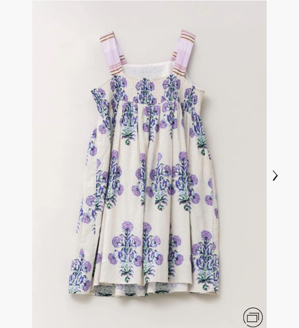 【ne Quittez pas】マリーゴールドキッズSドレス　親子リンクコーデも