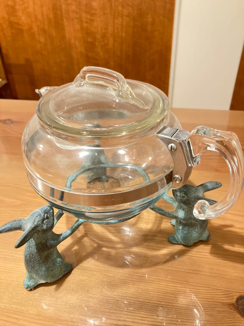 オールドパイレックス ガラスポット ティーポット