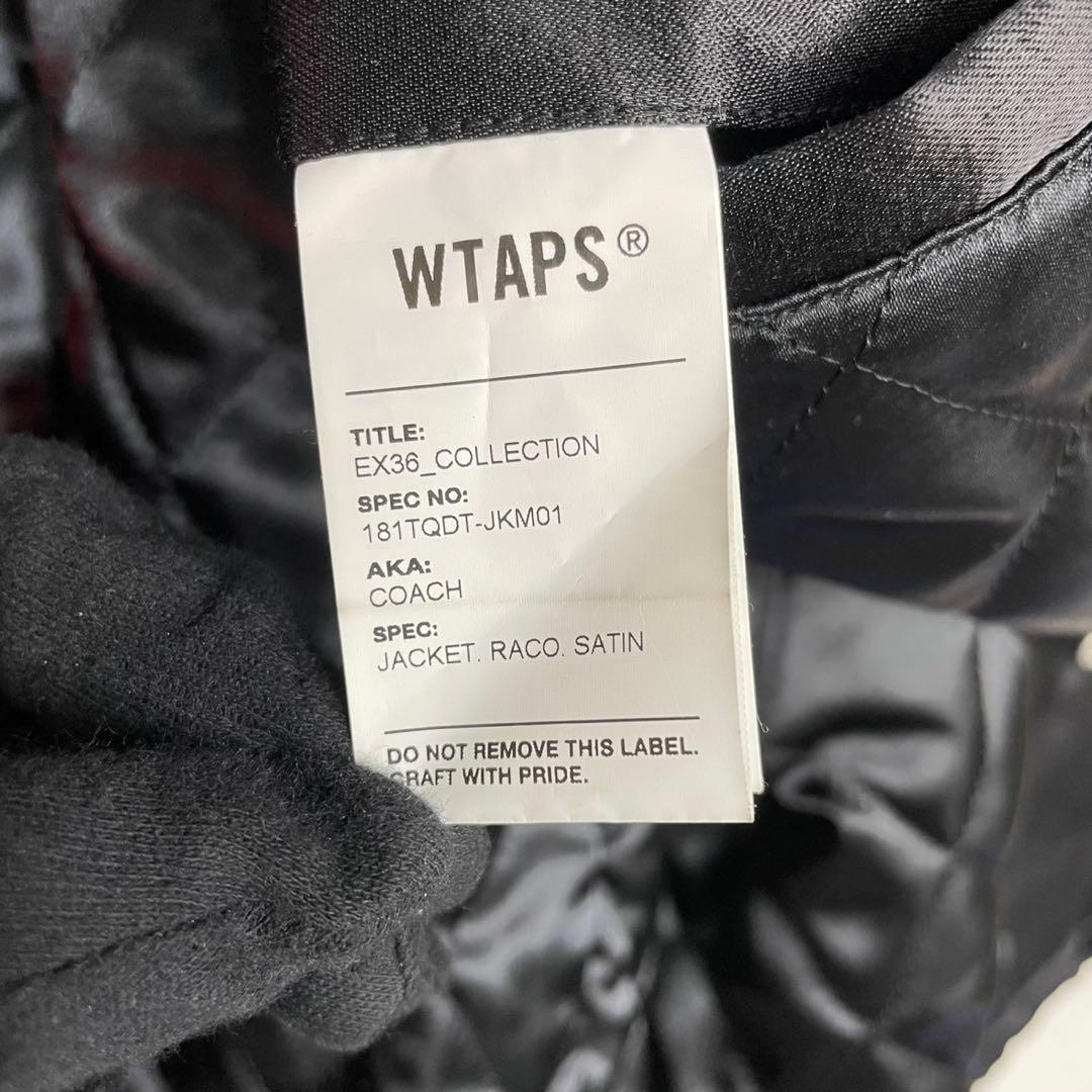 美品 WTAPS ダブルタップス コーチジャケット ナイロン レーヨン