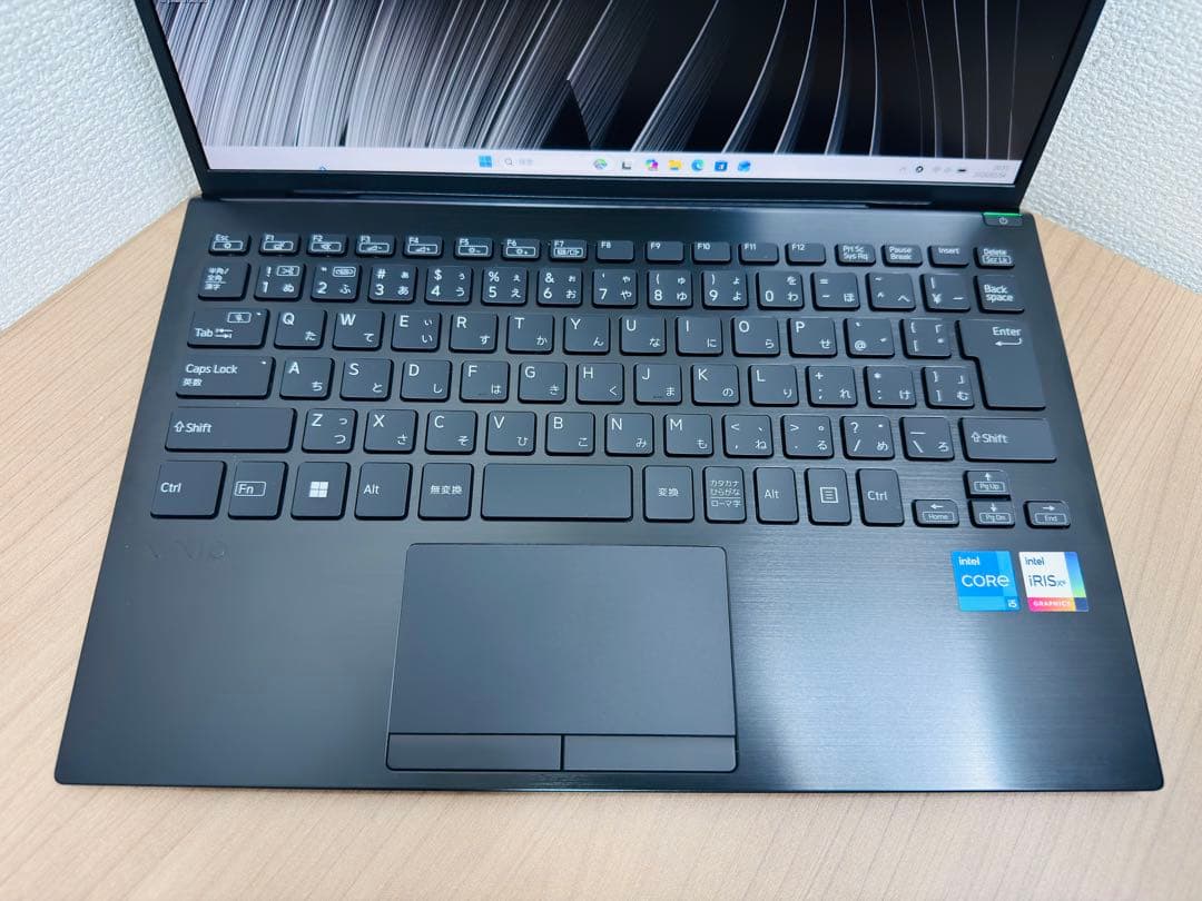 【極美品】【バッテリー良好】VAIO PROVJPG21 i5第12世代 8GB