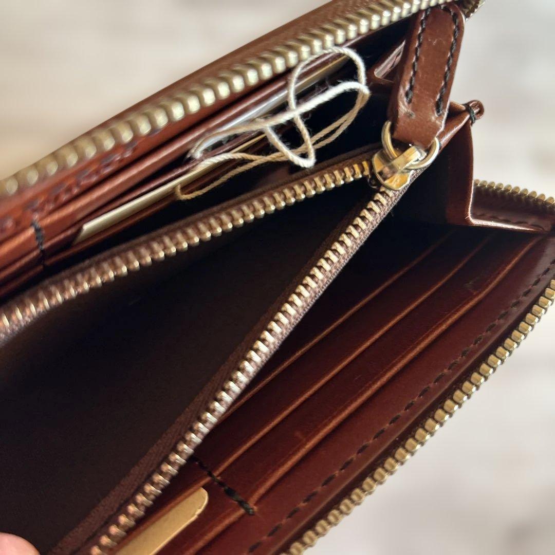 RED WING ブラウン長財布 ストラップ付き　廃盤美品