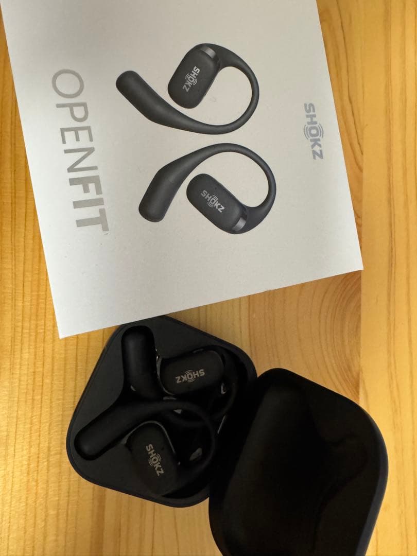 【新古品】SHOKZ OPENFIT ブラック