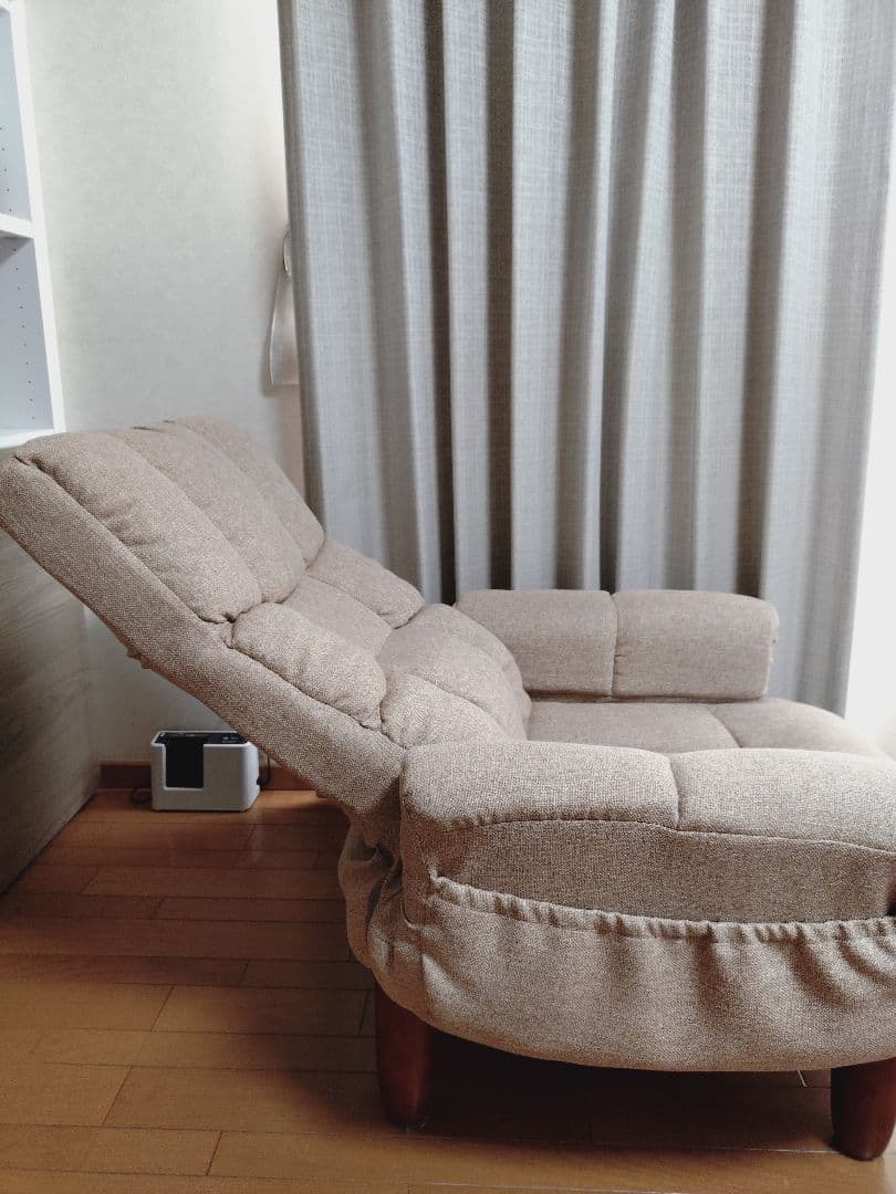 送料込みです座椅子生活　テレビが見やすい1人掛けソファ