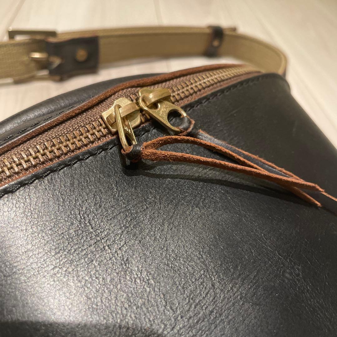 ブッチャーカスタムレザーワークス⭐︎ボディバッグFanny pack