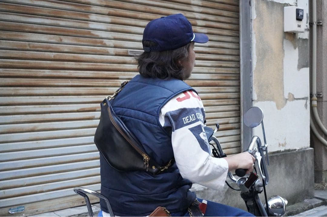 ブッチャーカスタムレザーワークス⭐︎ボディバッグFanny pack