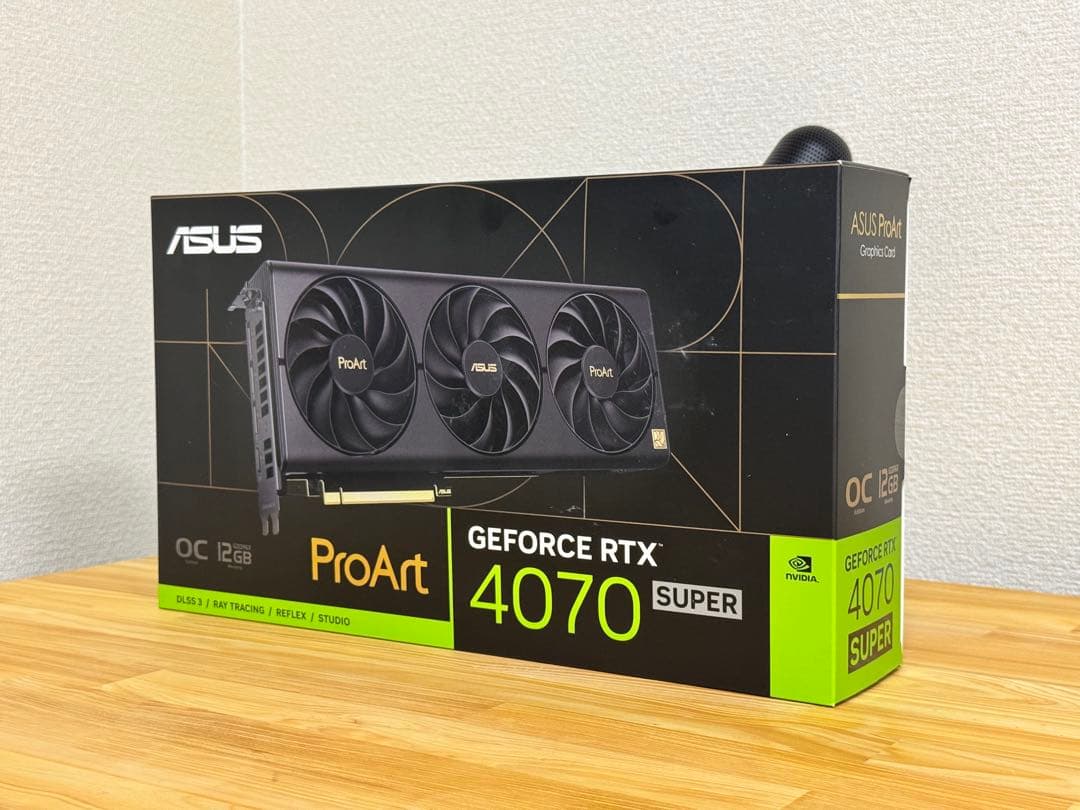 ASUS ProArt RTX 4070 SUPER 12GB ほぼ未使用