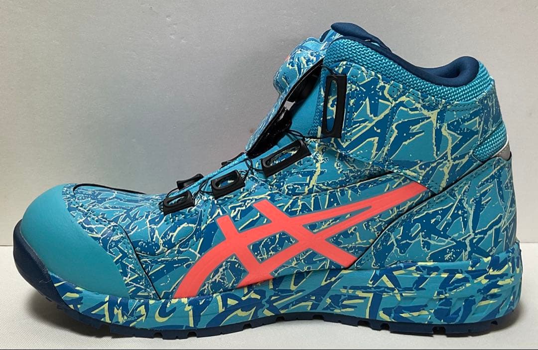 ⑥アシックス安全靴限定色 ウィンジョブ CP304BOA MAGMA25.5cm
