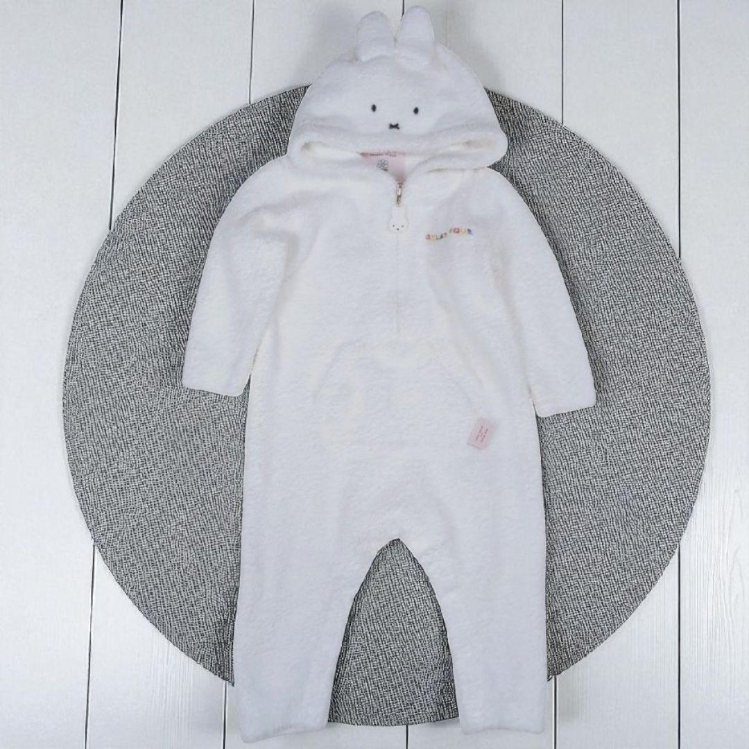 新品未使用　ジェラートピケ　miffy　ミッフィー　ロンパース　カバーオール